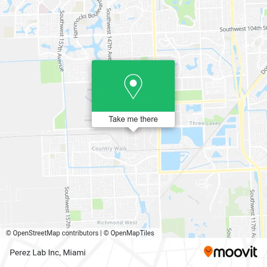 Perez Lab Inc map