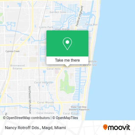 Nancy Rotroff Dds., Magd map