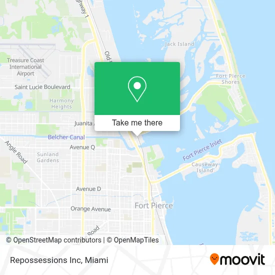 Repossessions Inc map