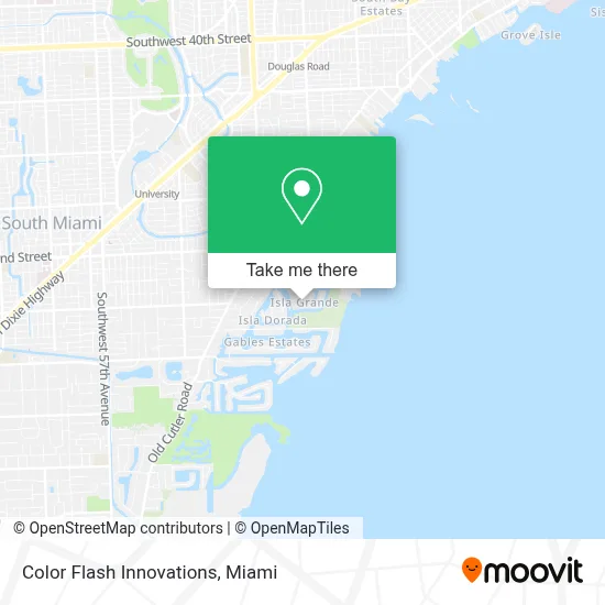 Color Flash Innovations map