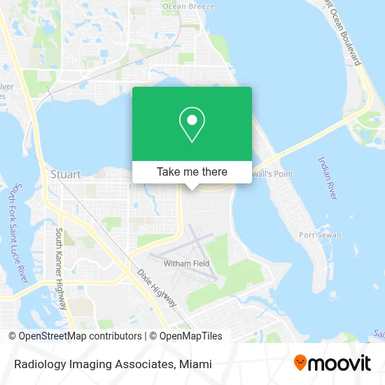 Radiology Imaging Associates map