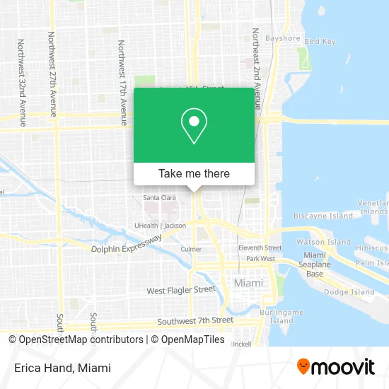 Erica Hand map