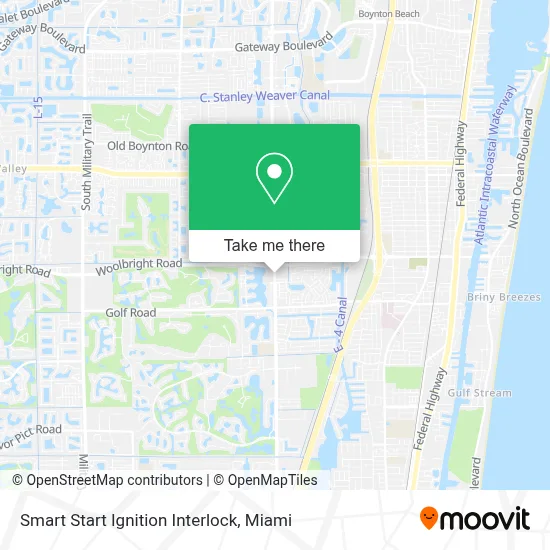 Smart Start Ignition Interlock map