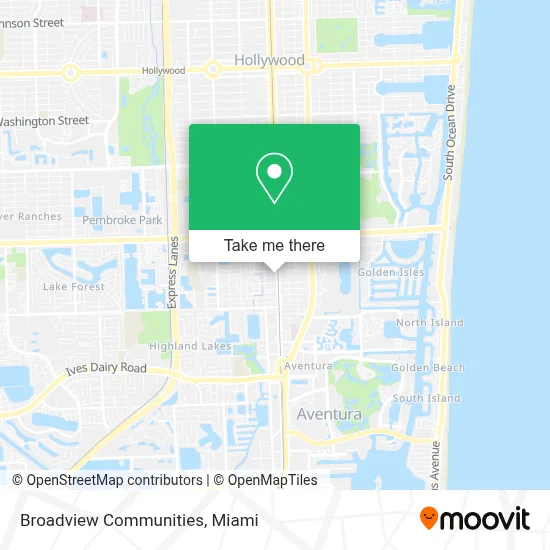 Broadview Communities map