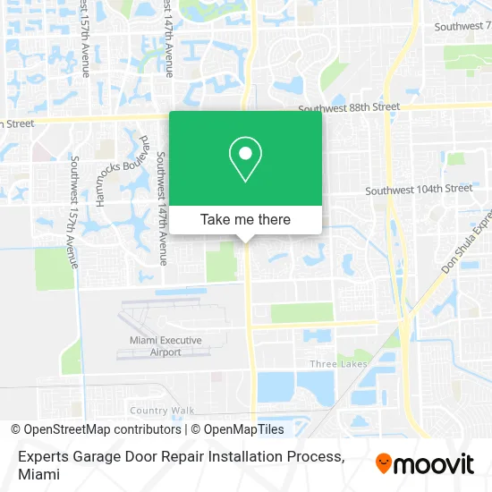 Experts Garage Door Repair Installation Process map