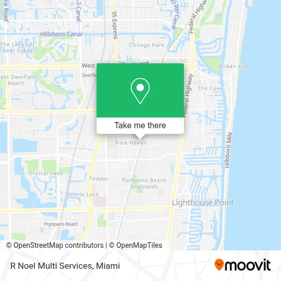 R Noel Multi Services map