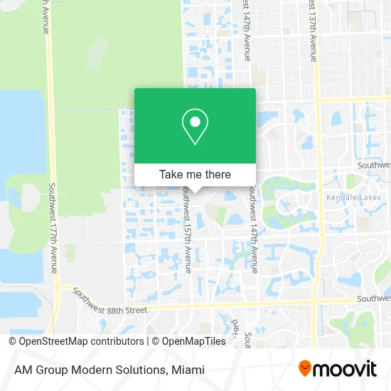 AM Group Modern Solutions map