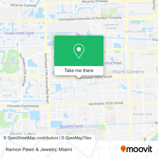 Ramon Pawn & Jewelry map