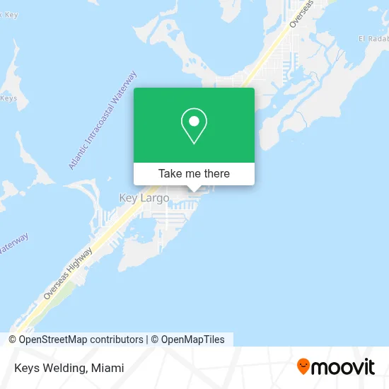 Keys Welding map