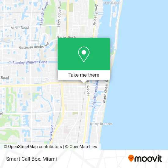Smart Call Box map