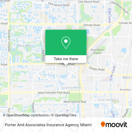 Porter And Associates Insurance Agency map