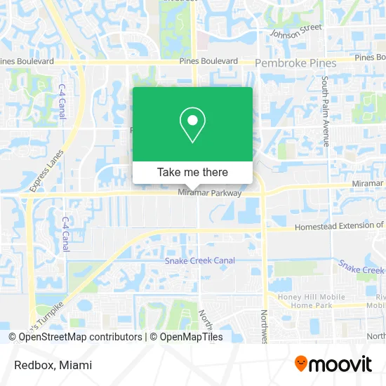 Redbox map