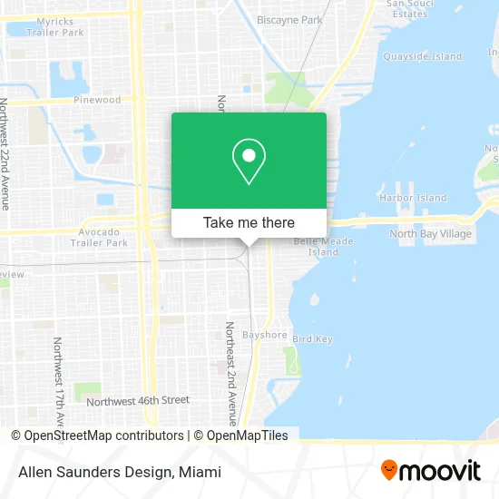 Allen Saunders Design map