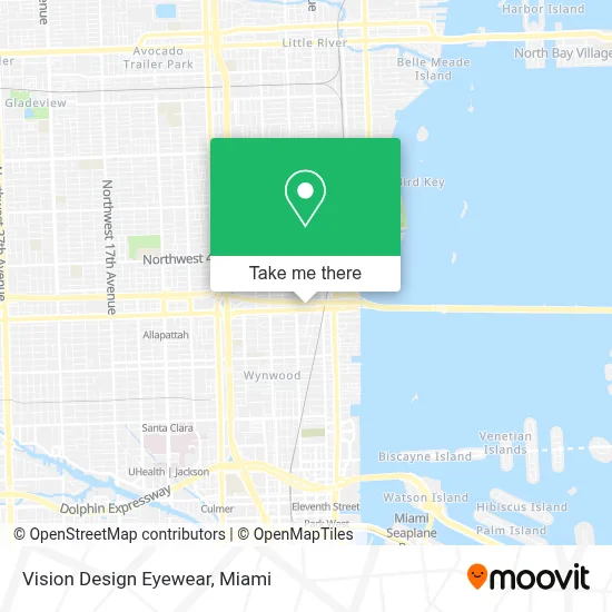 Vision Design Eyewear map