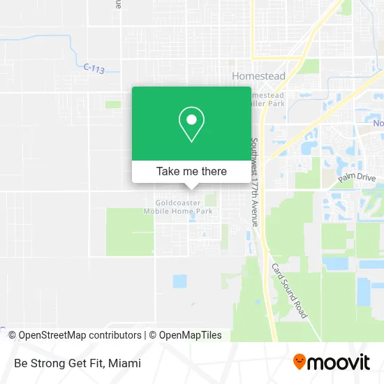 Be Strong Get Fit map