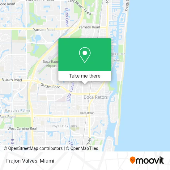 Frajon Valves map