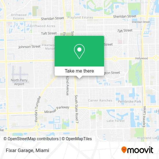 Fixar Garage map