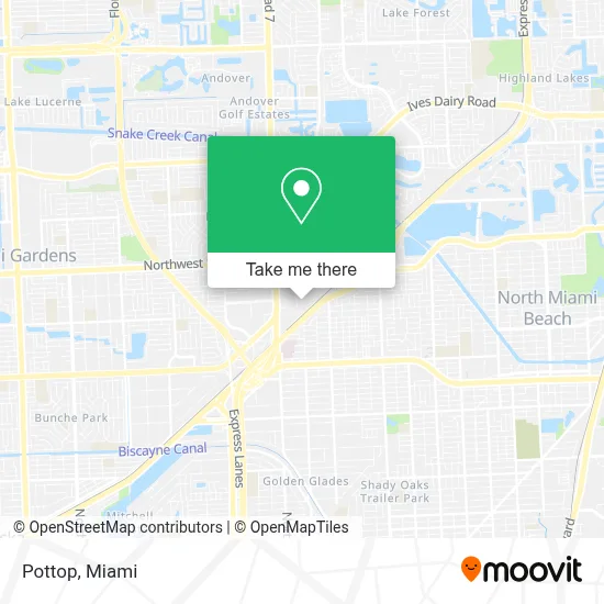 Pottop map