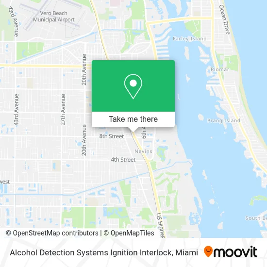 Alcohol Detection Systems Ignition Interlock map