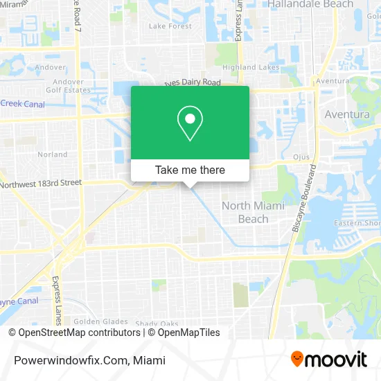 Powerwindowfix.Com map