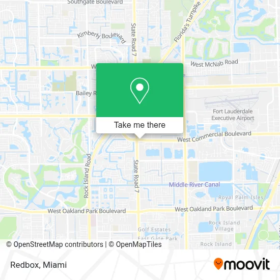 Redbox map