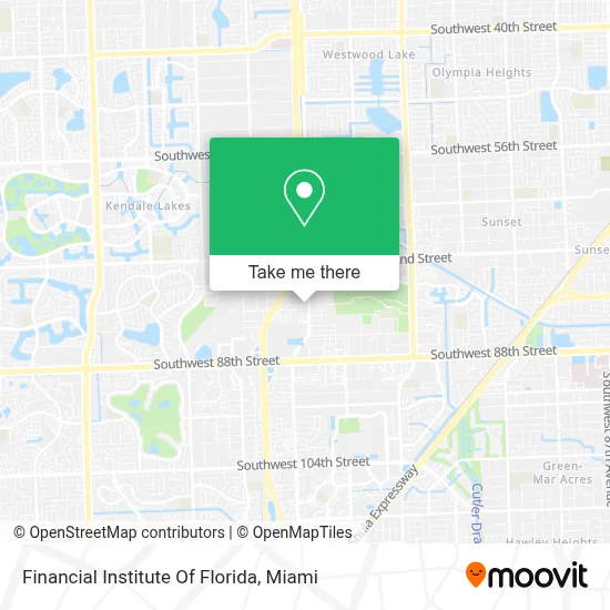 Financial Institute Of Florida map