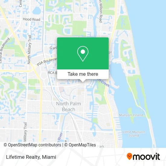Lifetime Realty map