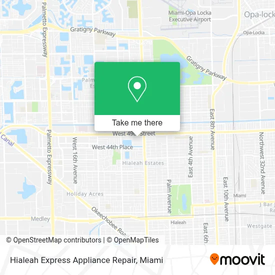 Hialeah Express Appliance Repair map