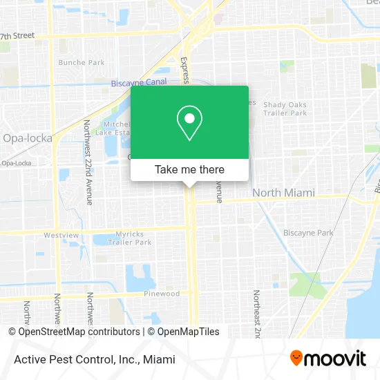 Active Pest Control, Inc. map
