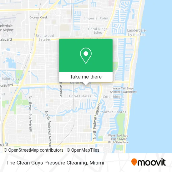 The Clean Guys Pressure Cleaning map