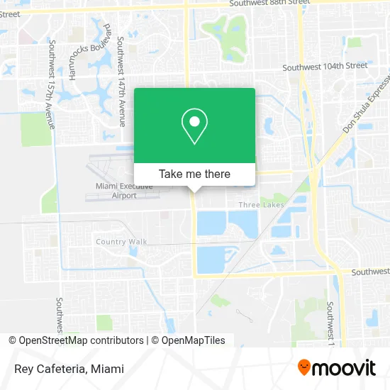 Rey Cafeteria map