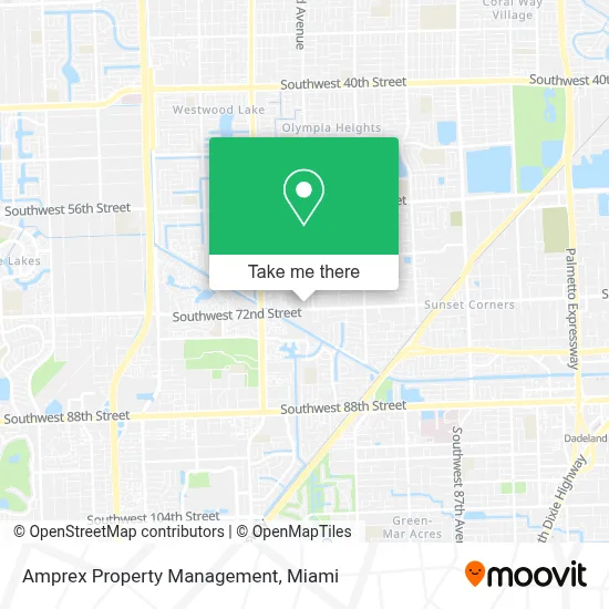 Amprex Property Management map