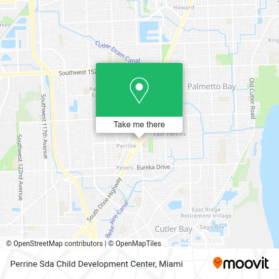 Perrine Sda Child Development Center map