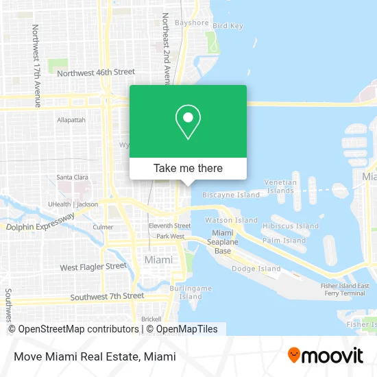 Move Miami Real Estate map