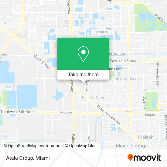 Atala Group map
