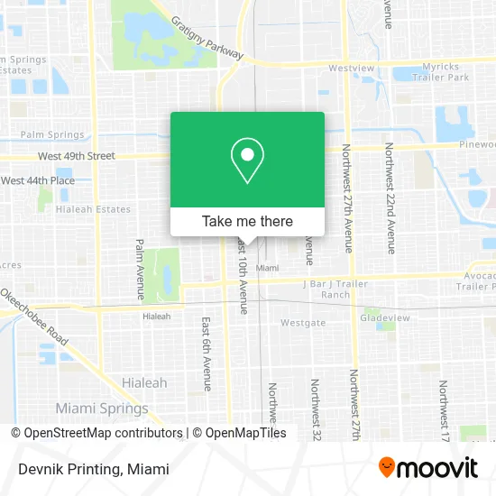 Devnik Printing map