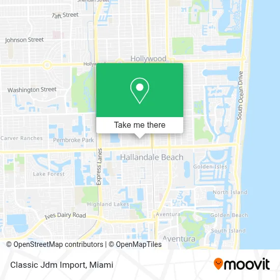 Classic Jdm Import map