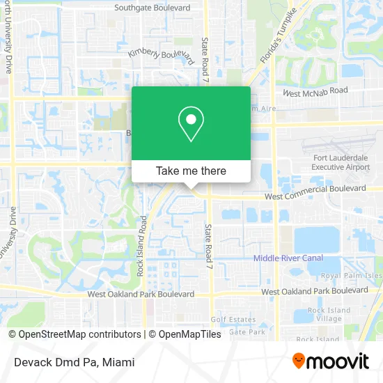 Devack Dmd Pa map