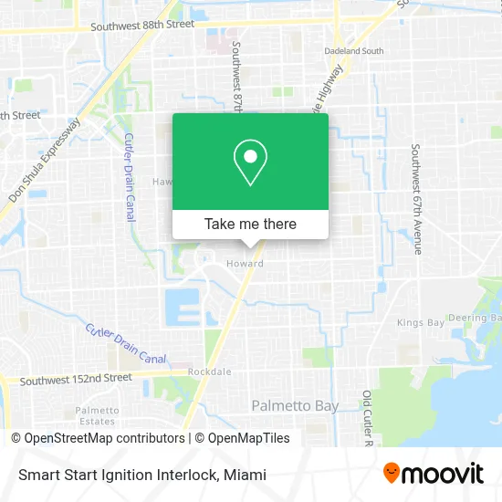 Smart Start Ignition Interlock map
