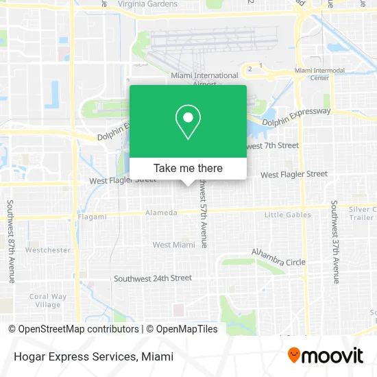 Hogar Express Services map