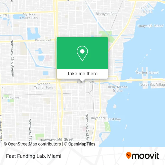 Fast Funding Lab map