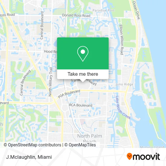 J.Mclaughlin map