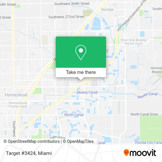 Target #3424 map