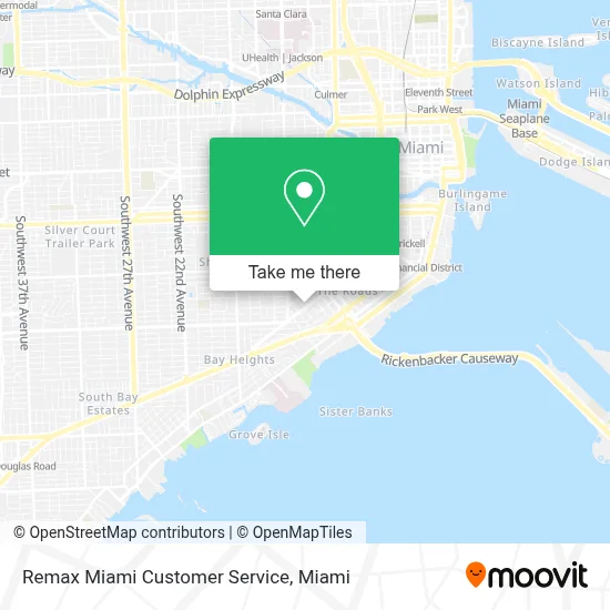 Remax Miami Customer Service map