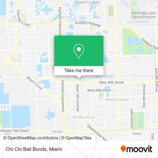 Chi Chi Bail Bonds map