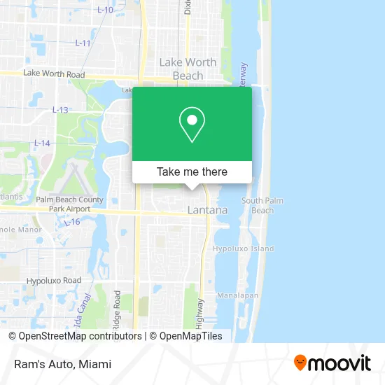 Ram's Auto map