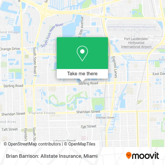 Brian Barrison: Allstate Insurance map