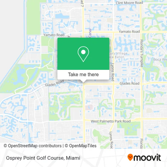 Osprey Point Golf Course map