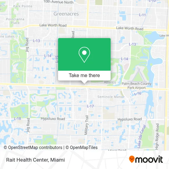 Rait Health Center map