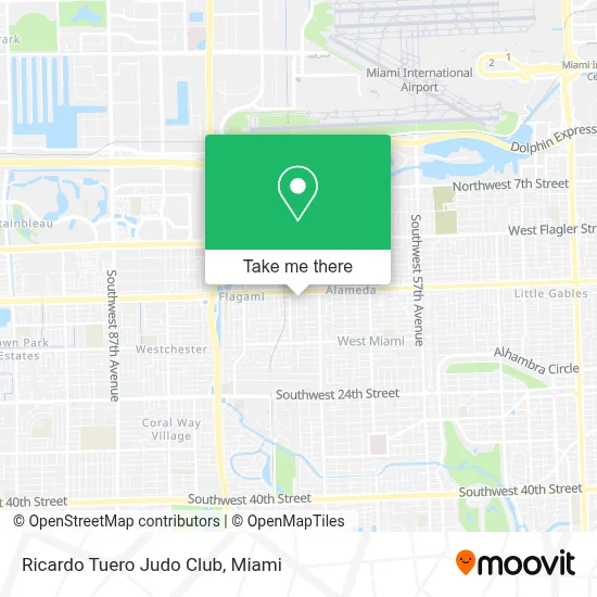 Ricardo Tuero Judo Club map
